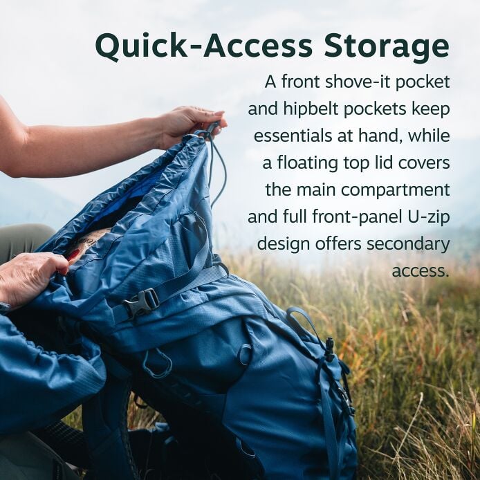 Kestrel™ LT 65 Backpacking Pack - US 1421