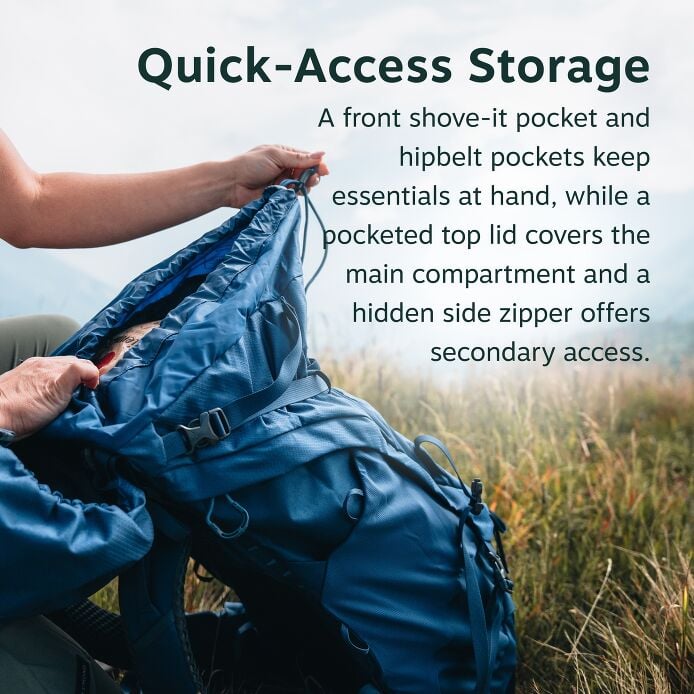 Kyte™ LT 35 Hiking Backpack - US 3632
