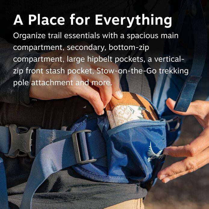 Stratos 44 Hiking Backpack - US 0594