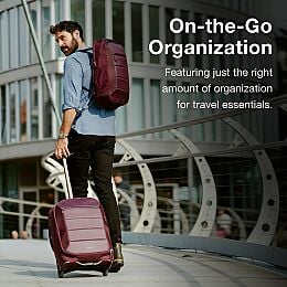 Ozone 2-Wheel 40L/21" Carry-On Luggage - US 6263