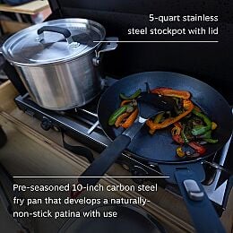 OXO® Campcore Cookware Set with Travel Bag - US 5535