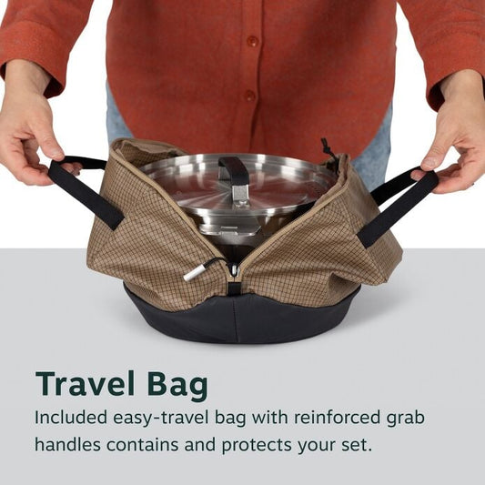 OXO® Campcore Cookware Set with Travel Bag - US 5535