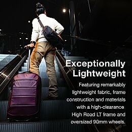 Ozone 2-Wheel 40L/21" Carry-On Luggage - US 0738