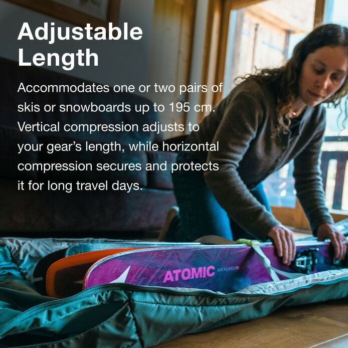 Mountain Bound Ski & Snowboard Roller Bag - US 4227